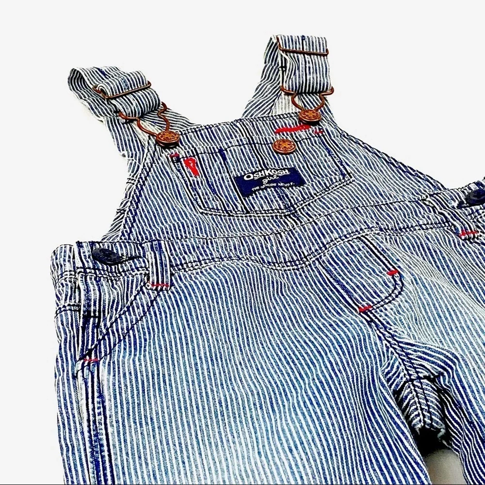 OSHKOSH B'GOSH Vintage Pinstripe Overalls